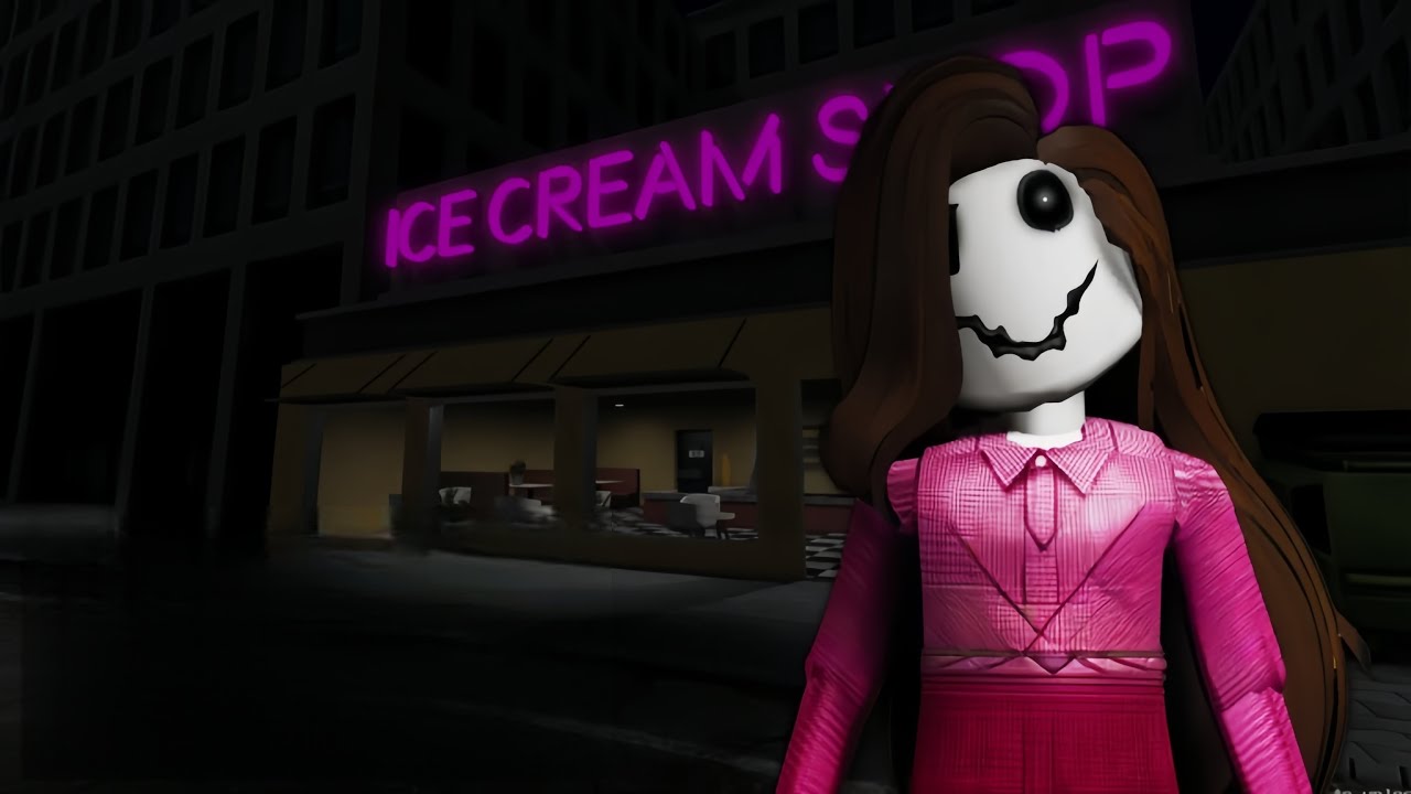 ROBLOX：夜班冰淇淋店，不要卖给她冰淇淋