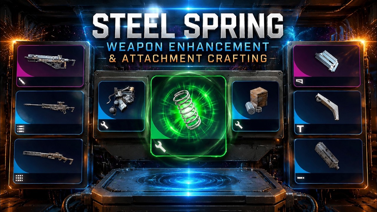 ARC Raiders: Steel Spring Locations for Crafting & Weapon Upgrades (Mod & Advanced Components)