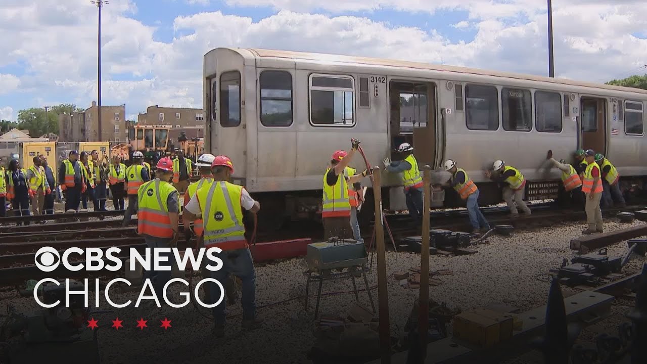 CTA Brown Line moving again after slight derailment near Kimball stop