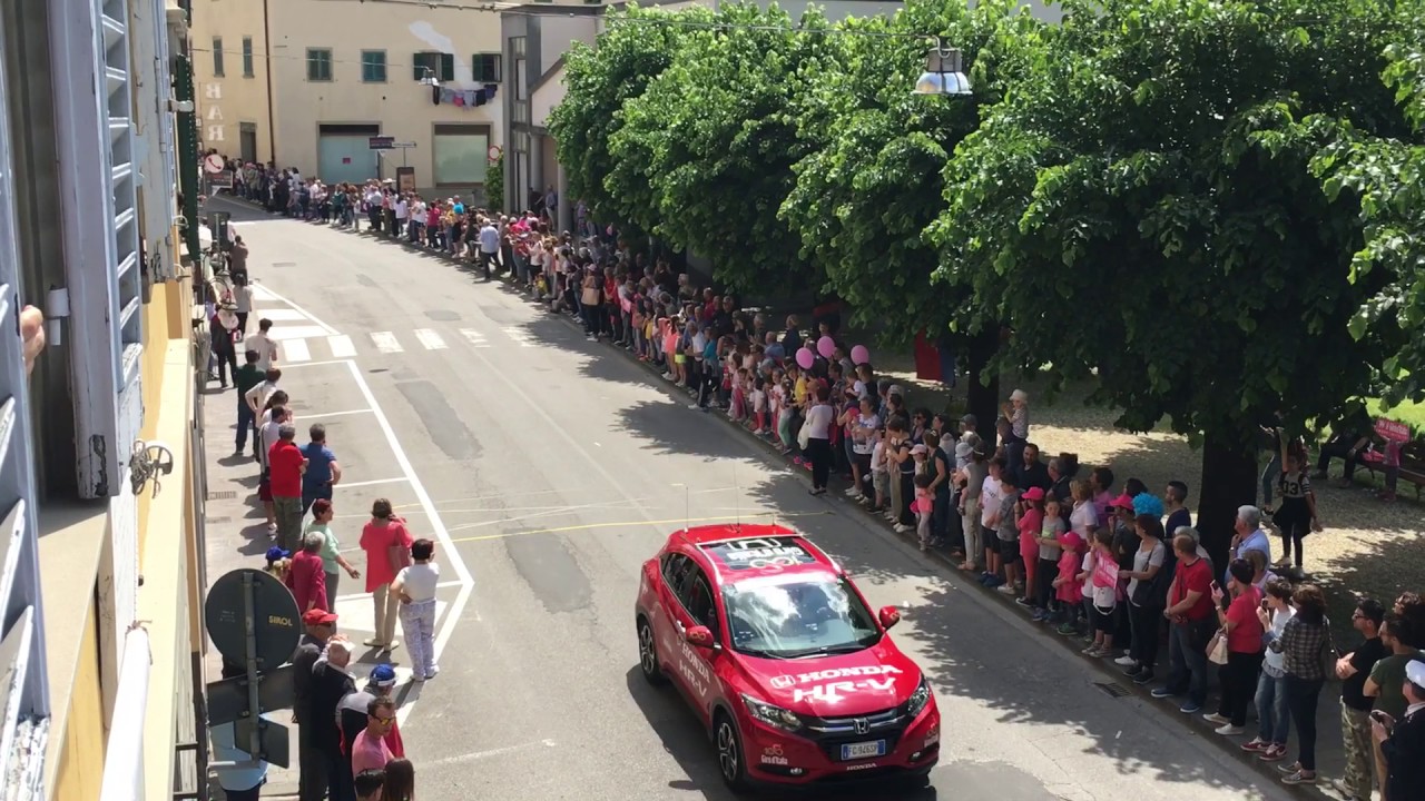 Il passaggio del Giro d'Italia da Barberino di Mugello