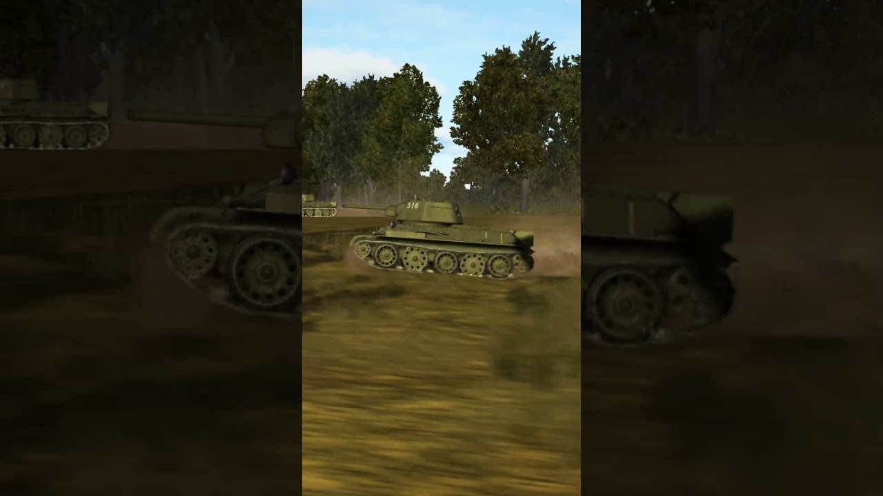 WAR MOMENTS 003 COMBAT IN THE TREES #wwiigameplay #il2sturmovik #t34 #Kurt Stranner #wwii #ww2