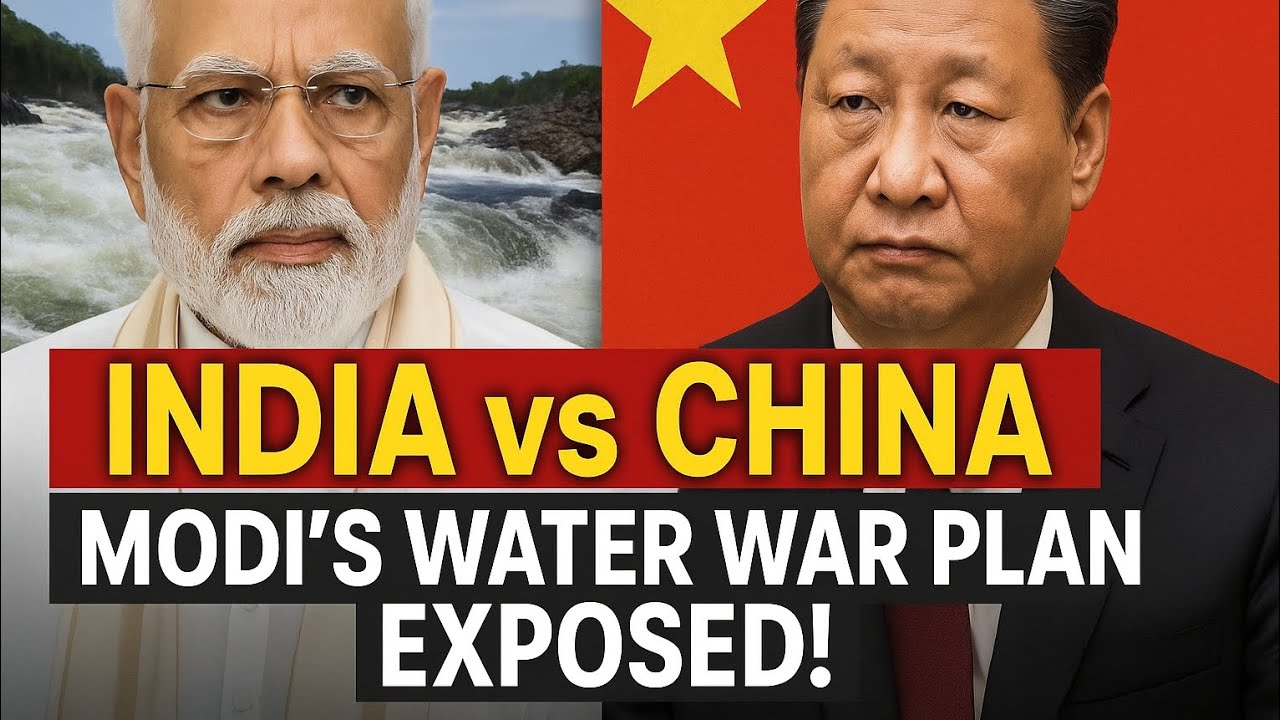 INDIA vs CHINAMODI'S WATER WAR PLAN EXPOSED!