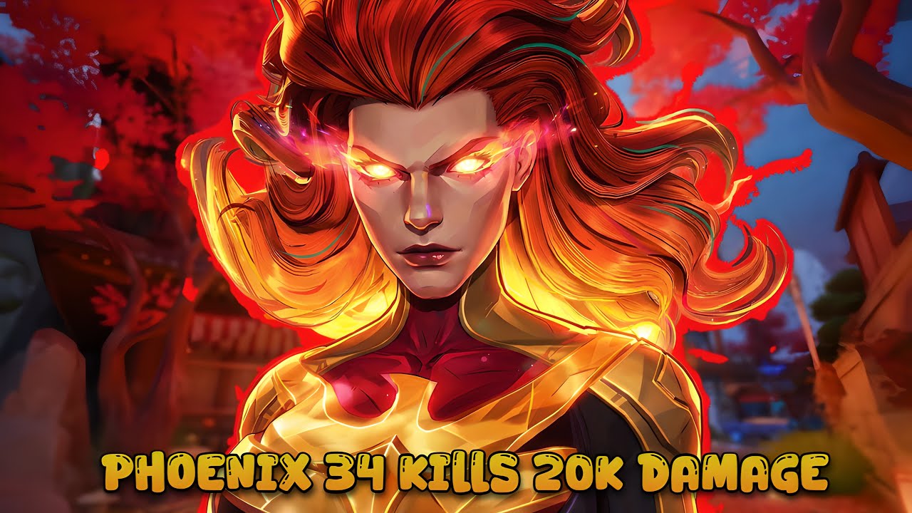 Marvel Rivals PHOENIX 34 KILLS 20K DAMAGE Gameplay in SEASON 6.0 (No Commentary)