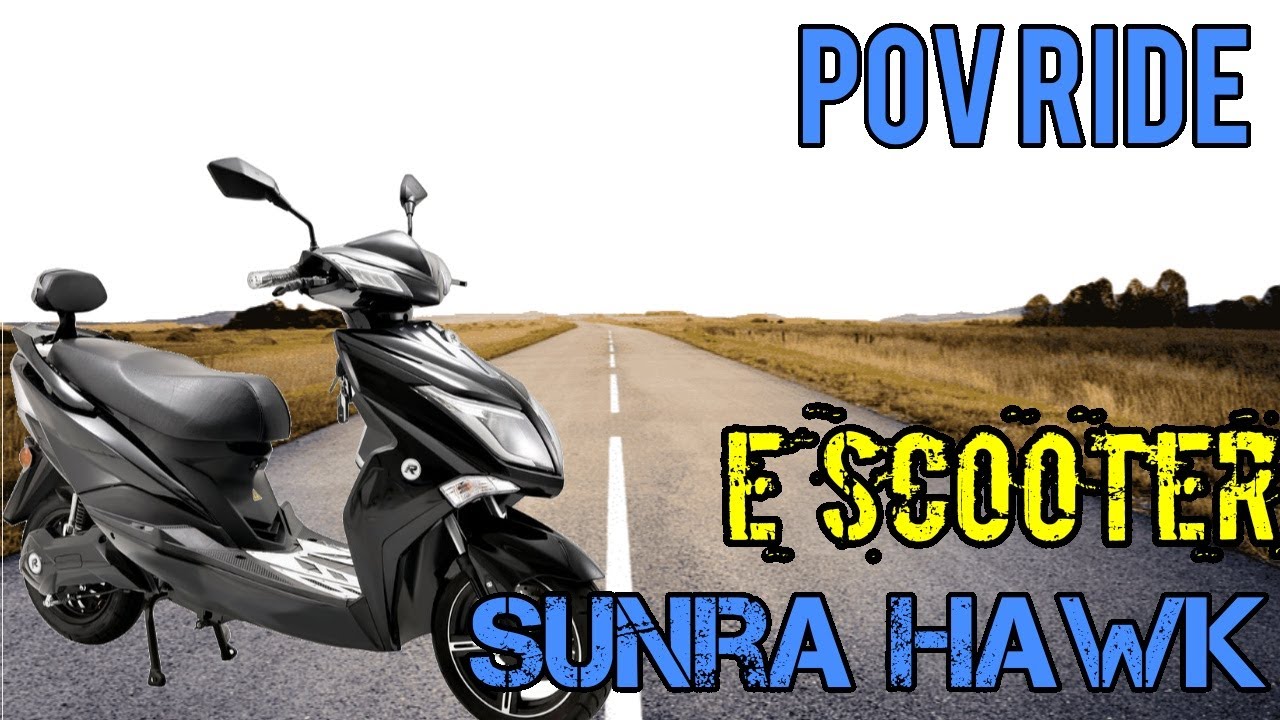 SUNRA HAWK E SCOOTER POV RIDE ASMR VIDEO