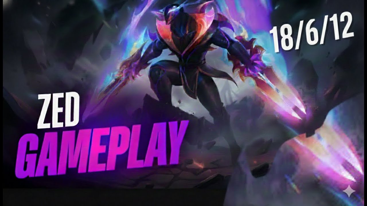 ZED GAMEPLAY / NO COMMENTARY