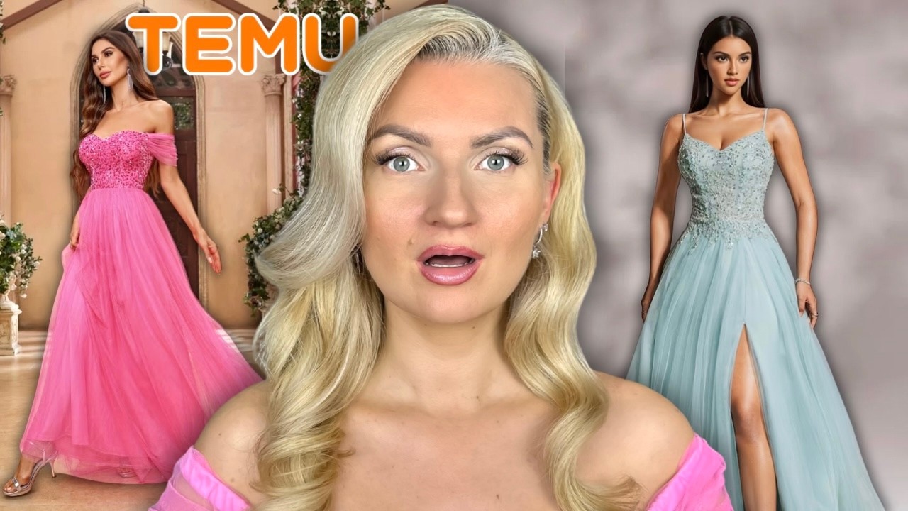 Trying TEMU Prom & Graduation Dresses Under €50 *try-on haul 2026*