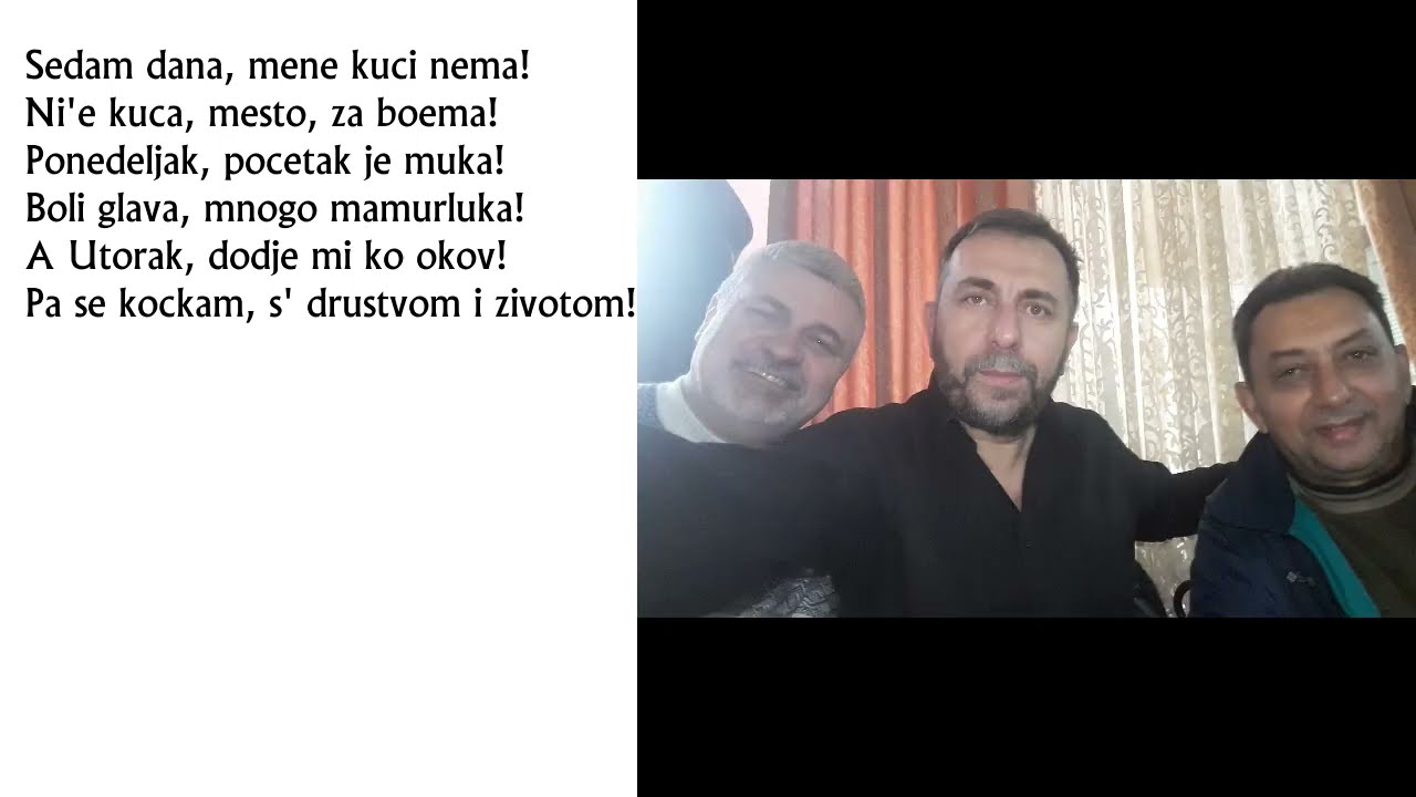 Lazo Magistrala - Sedam Dana Mene Kuci Nema UZIVO