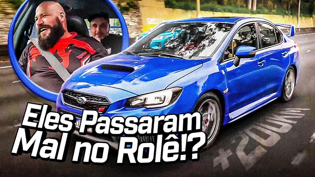 SUBARU STI - Colocando os 320 CV pra assar😱 ROLÊ MAIS I-N-S-A-N-O QUE JÁ DEMOS!?😈