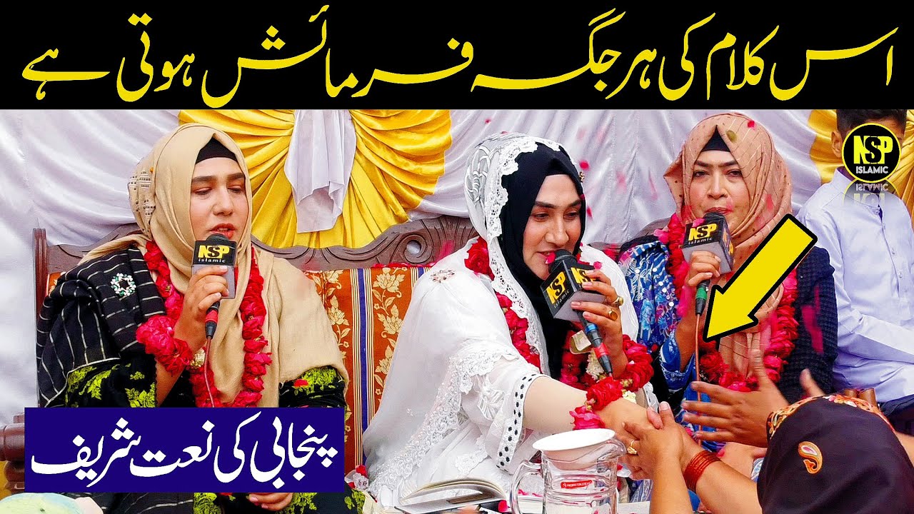 Shumaila Kosar Naat 2024 | Main Nokar Panjtan Da | Naat Sharif | Naat | Nsp Islamic