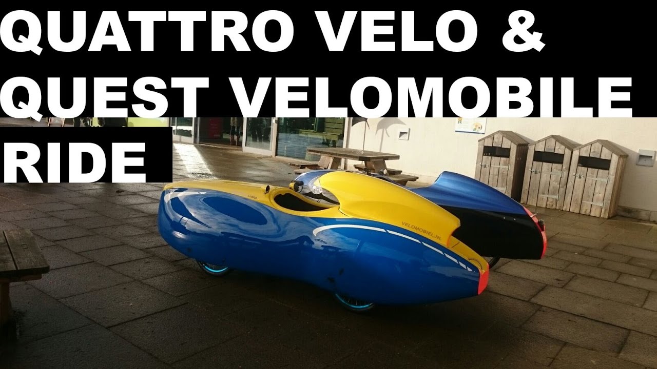 QUATTRO VELO AND QUEST VELOMOBILE RIDE TO DUNSTABLE DOWNS. John Williams Velomobile Vlog 008 London