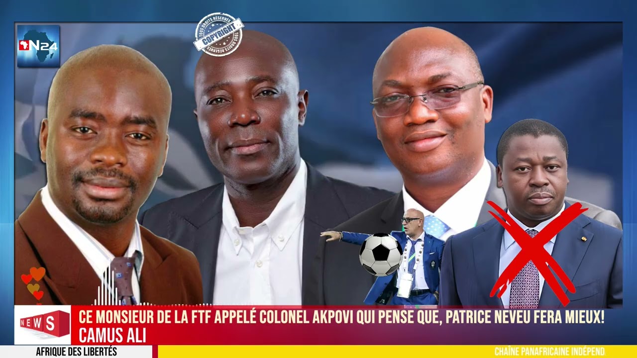 CAMUS ALI : le football dans un Etat voyou nommé le Togo