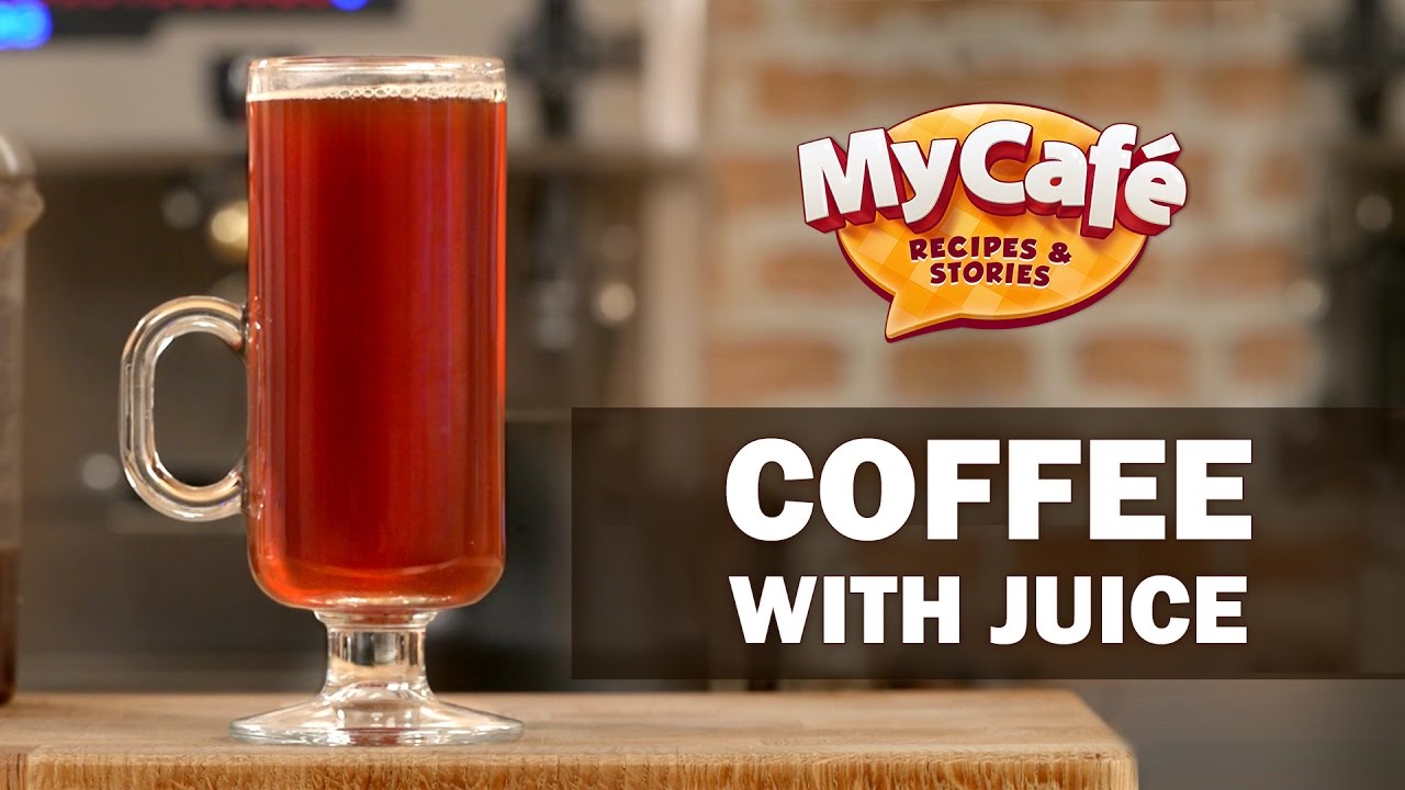 Coffee With Juice from My Cafe and JS Barista Training Center