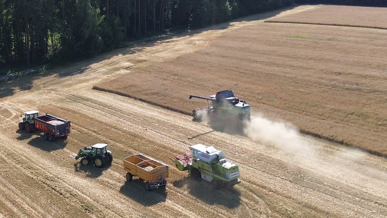 3 Fendty i Claas #Żniwa2024