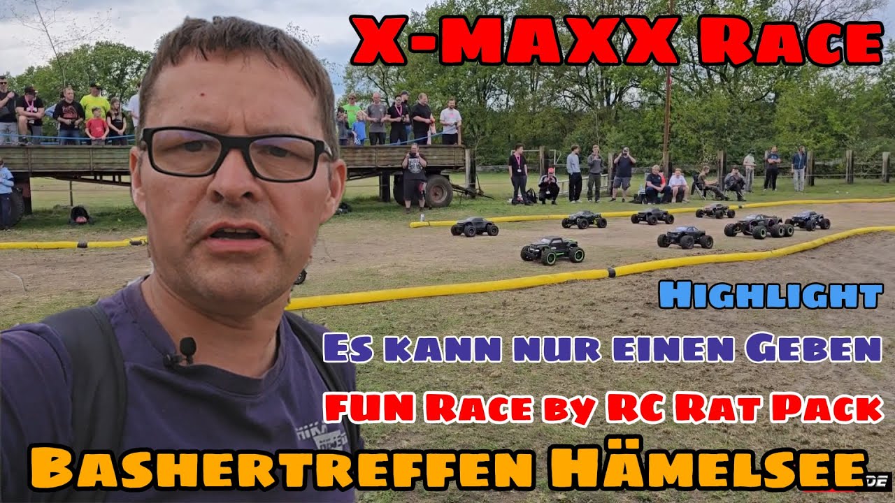 Great Traxxas X-Maxx Race by RC Rat Pack - The Biggest RC Car Racing