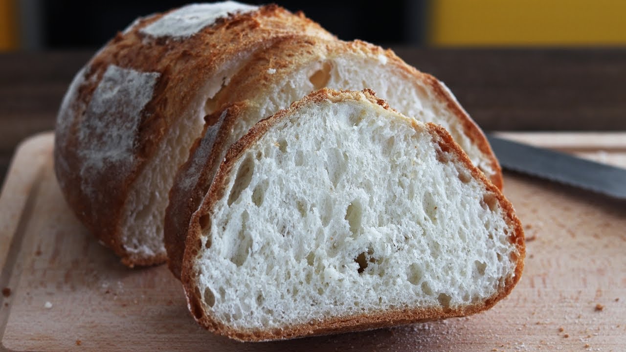 Pane bianco senza glutine e senza lattosio