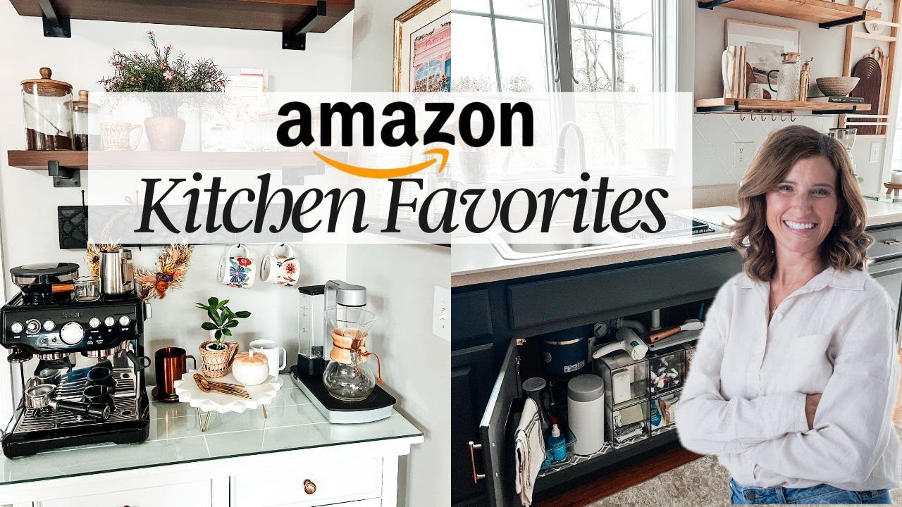 AMAZON KITCHEN FAVORITES | AESTHETIC AND FUNCTIONAL KITCHEN ORGANIZATION