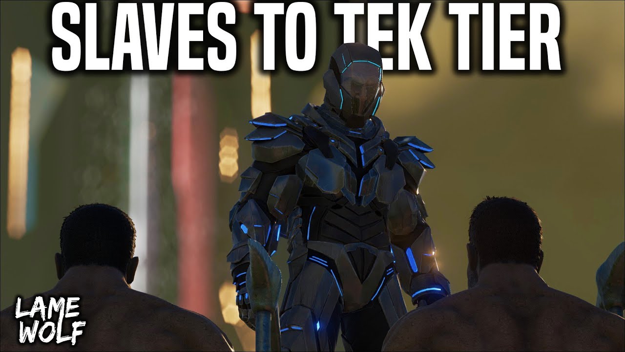 SLAVES TO TEK TIER! - ARK Cinematic Skits