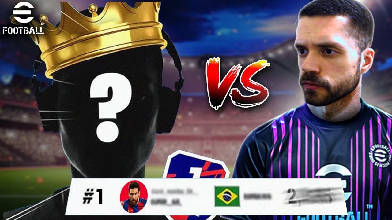 🔥JOG&Atilde;O CONTRA O ATUAL L&Iacute;DER GLOBAL NO EFOOTBALL 2025 | PS5, PS4, Xbox, Steam
