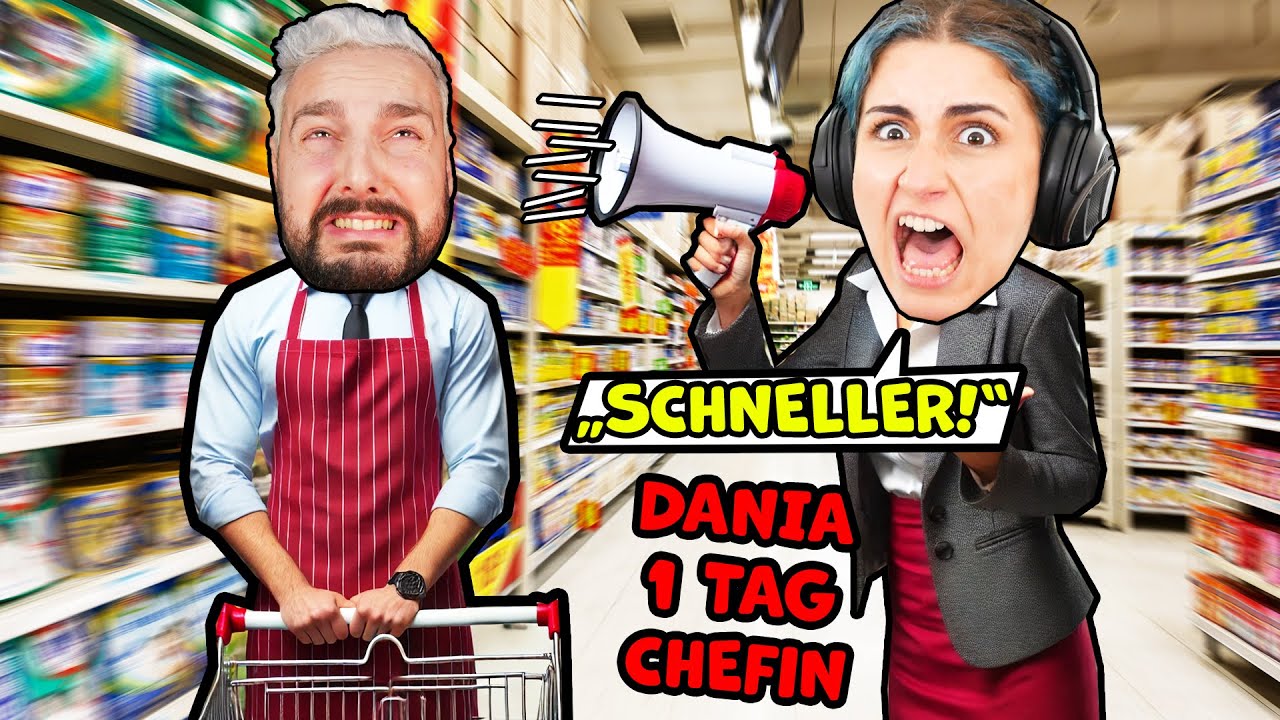 DANIA IST 1 TAG MEINE CHEFIN! Ich arbeite im Supermarkt & es war ein Fehler! Supermarkt Simulator