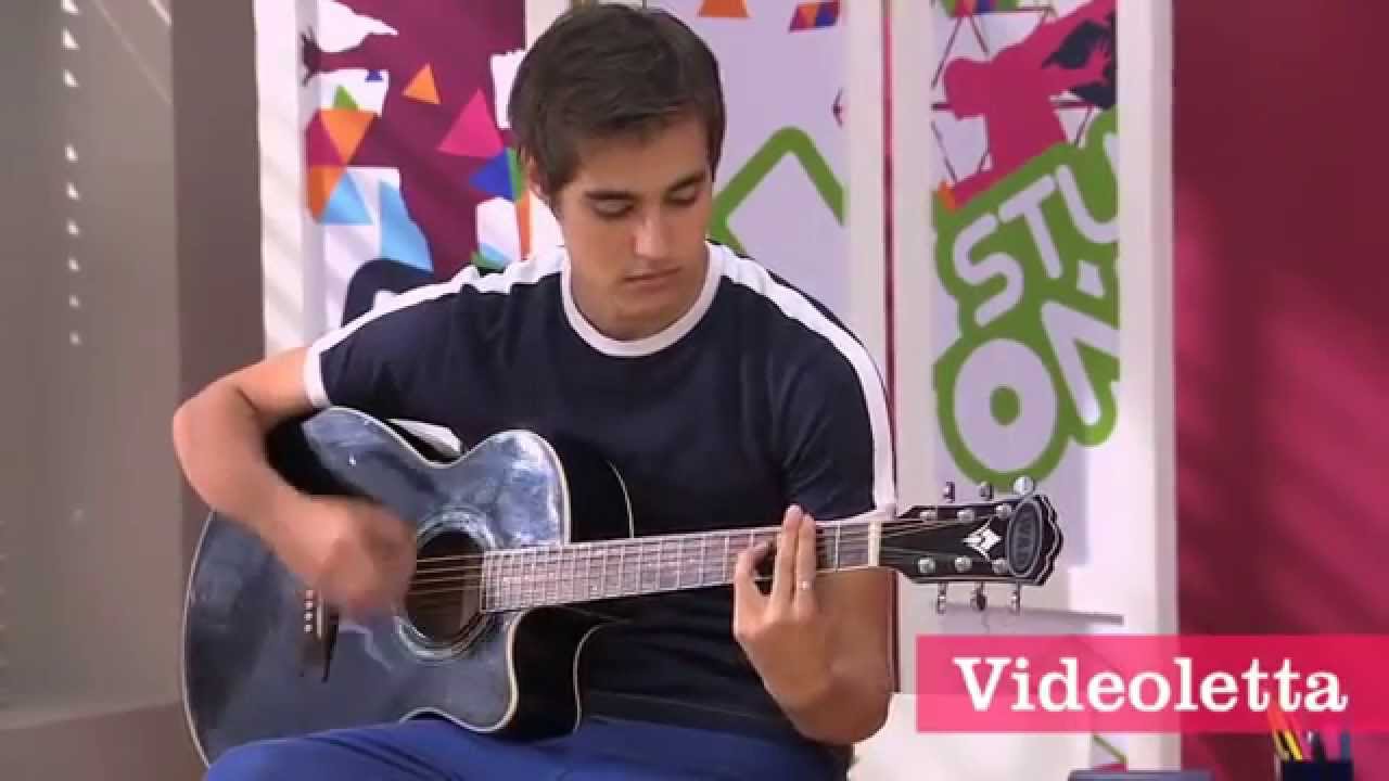 Violetta 2 English - Leon and Vilu practice choreography Ep.67