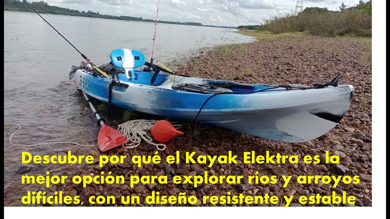 Kayak Elektra: Un emocionante primer viaje en aguas bravas #pesca #kayak #kayakfishing #argentina