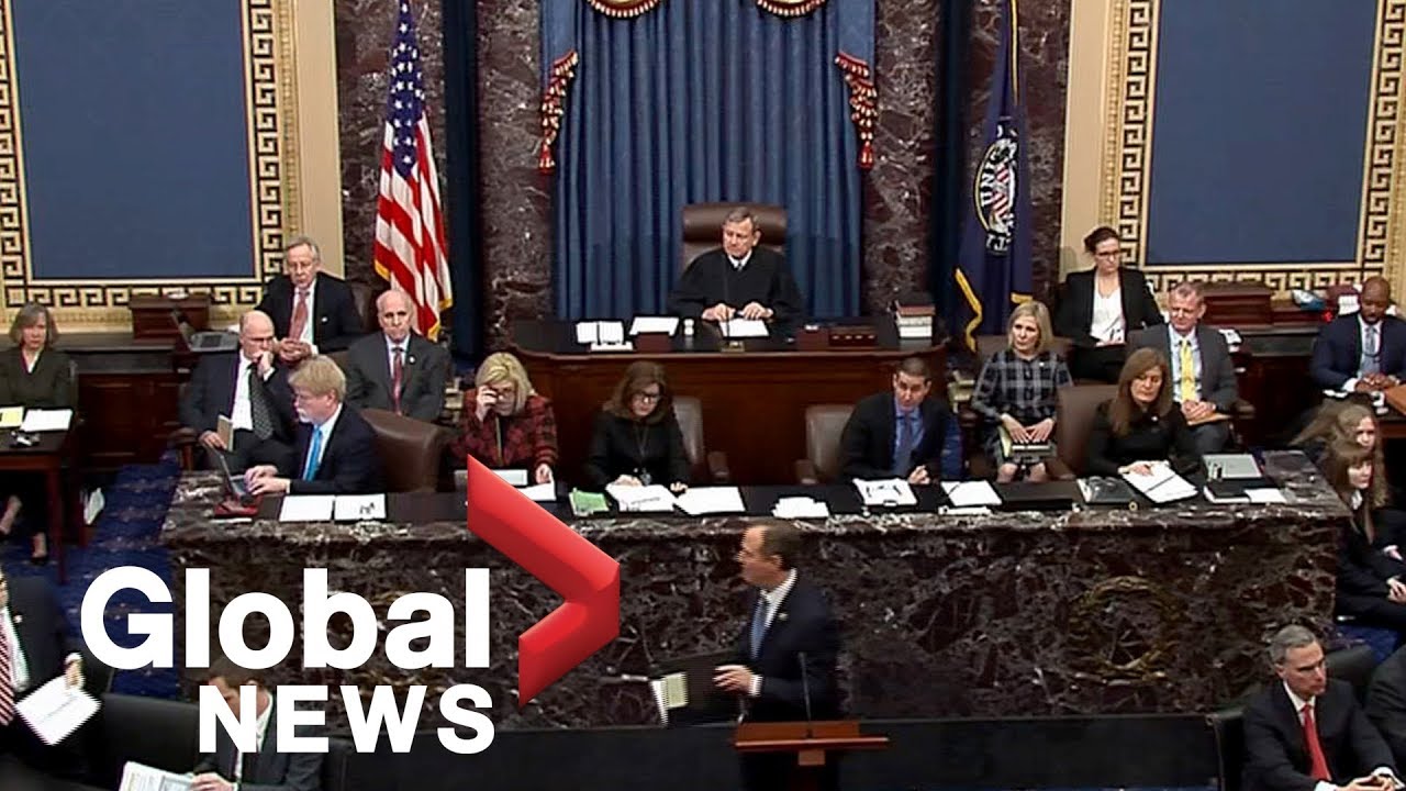 Trump impeachment trial: Day 1