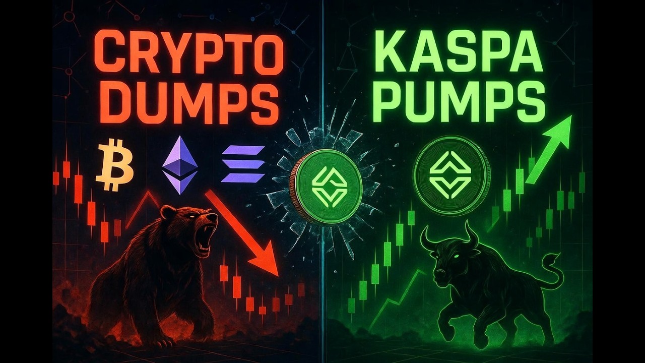 Kaspa радует ростом, пока рынок на дне