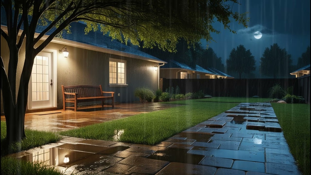 Serene Rainfall Gentle Rain Sounds for Deep Relaxation & Sleep