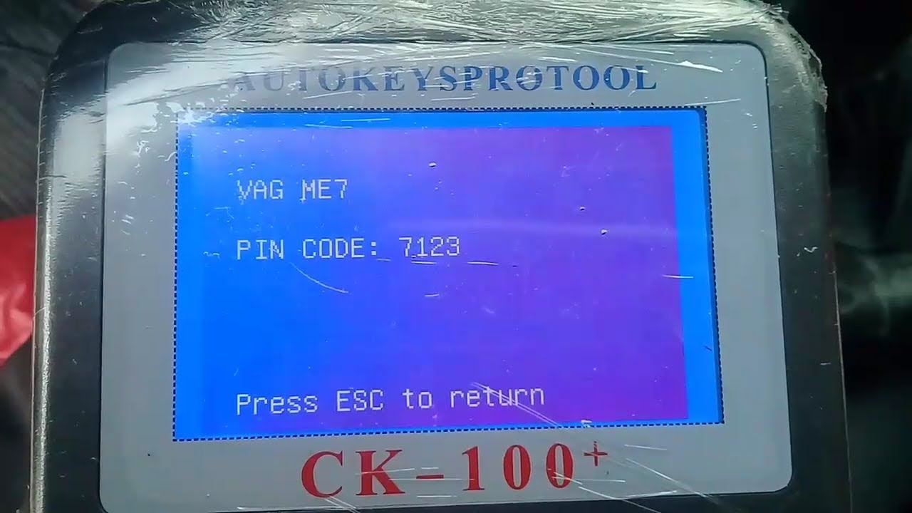 Programacion Duplicado De Llave Control Remoto Volkswagen JETTA 2002 CK100 TP08 Vag Com 12.12
