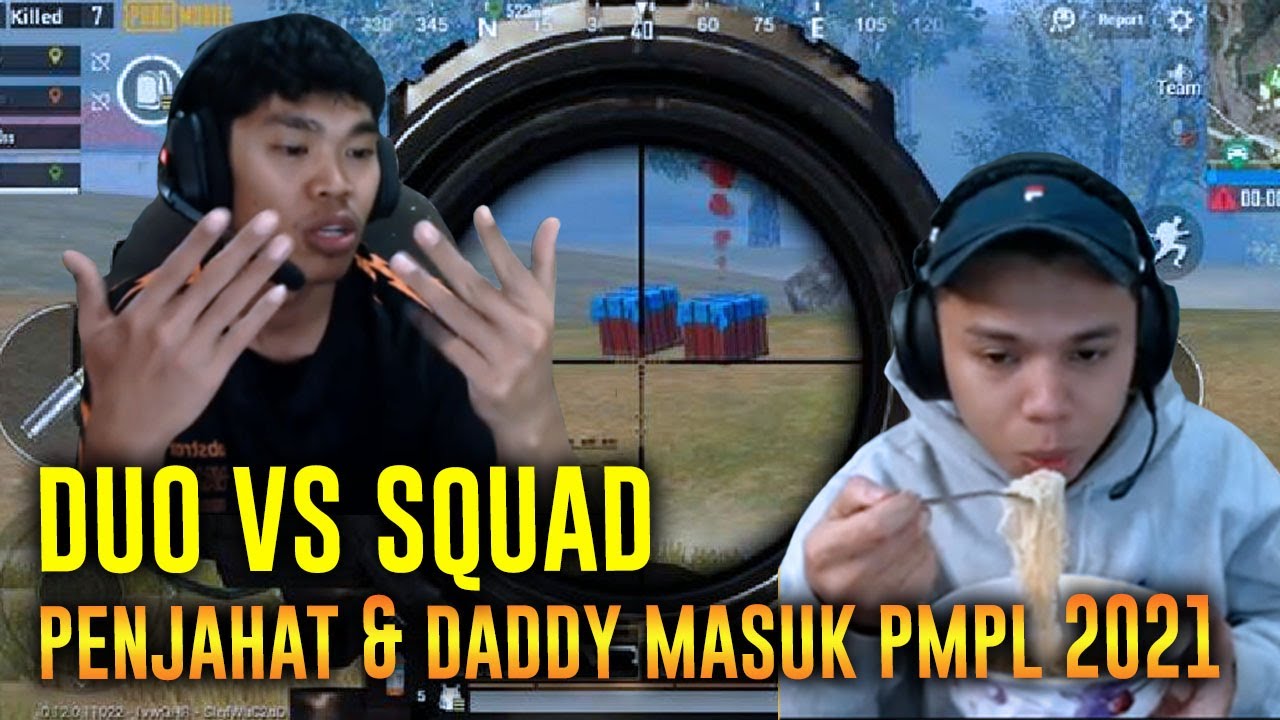 ANAK & BAPAK DUO VS SQUAD !! YOODO GANK PUN AUTO SURRENDER TENGOK KELINCAHAN GAMEPLAY MEREKA !!!
