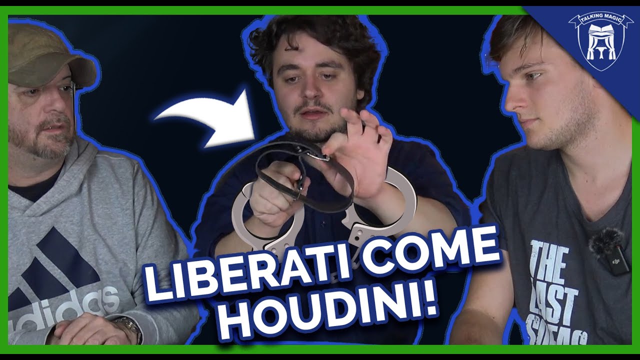 LIBERARSI COME HOUDINI: PRESENTIAMO IL NOSTRO NUOVO EFFETTO