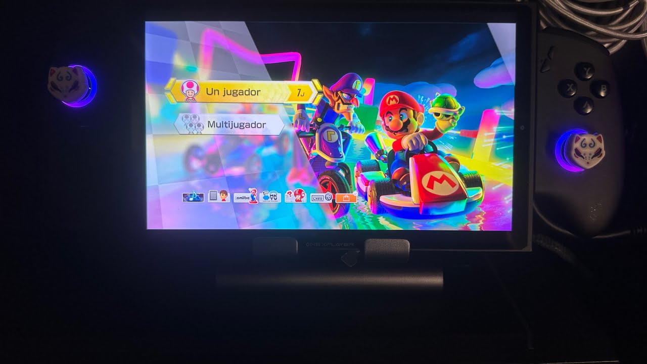 Mario Kart 8 Deluxe CTGP MOD (OneXPlayer X1 Mini Bazzite OS)