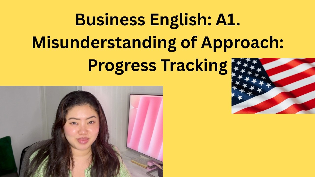 开课啦！A1. Misunderstanding of Approach: Progress Tracking | Senior Engineer [Classroom style video]