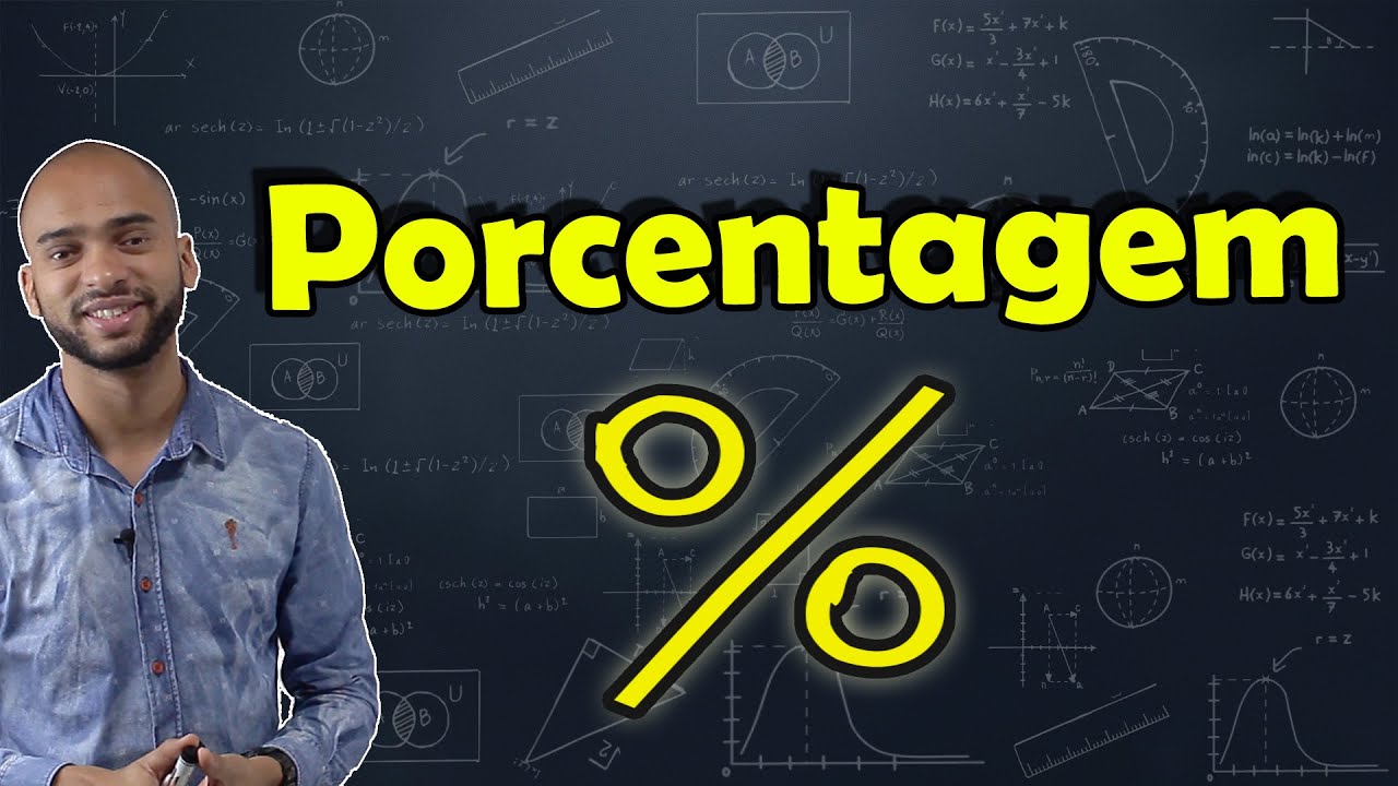 Aprenda porcentagem com essa aula