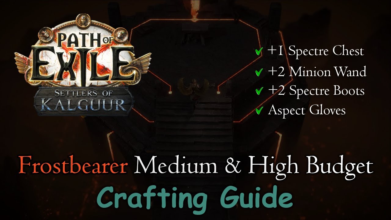 How To Craft Endgame Spectre Gear | Path of Exile 3.25