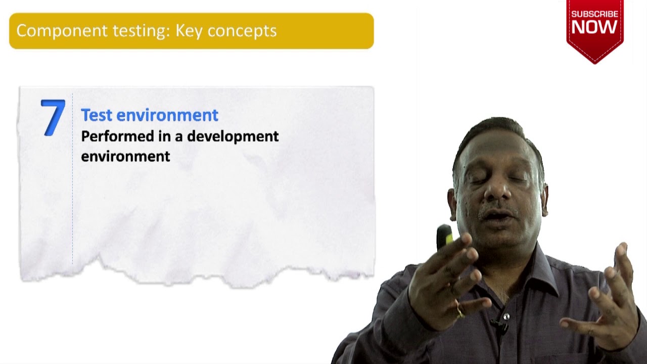 Software Testing Tutorials - ISTQB Certification : Chapter 2.12 - Test levels (Unit Test)