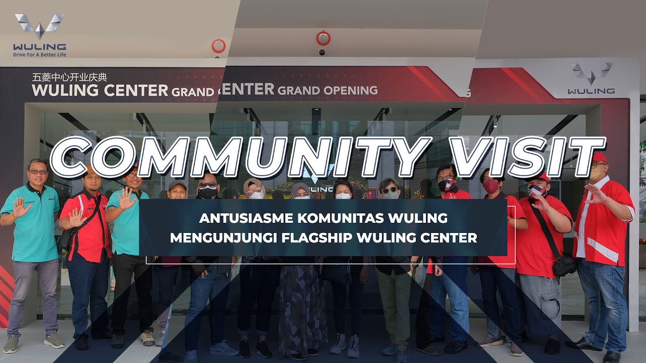 Antusiasme Komunitas Wuling Mengunjungi Flagship Wuling Center