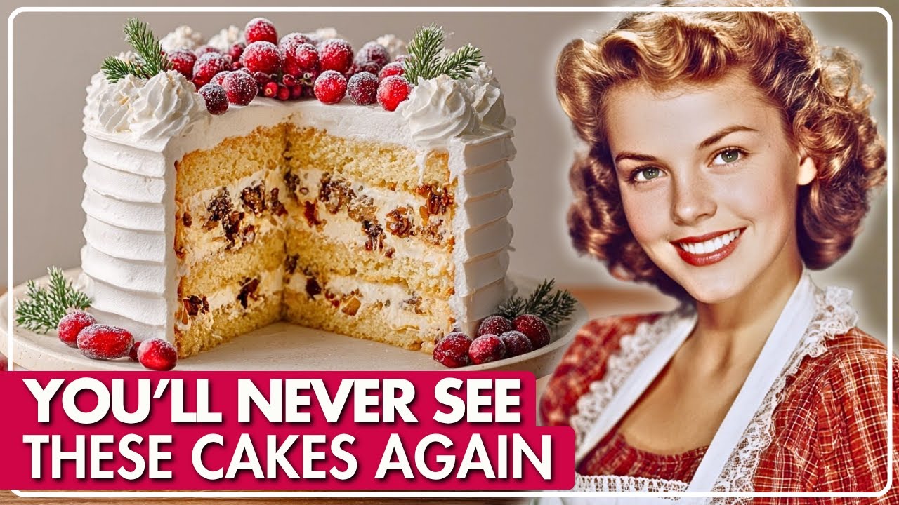 30 Forgotten Christmas Cakes No One Makes Anymore