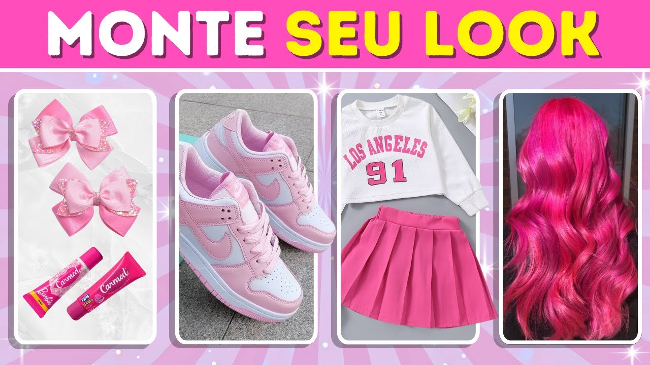 MONTE SEU LOOK ESCOLAR PERFEITO 💄📚 Arrume-se Comigo! | Jogo das escolhas | Globo Quiz