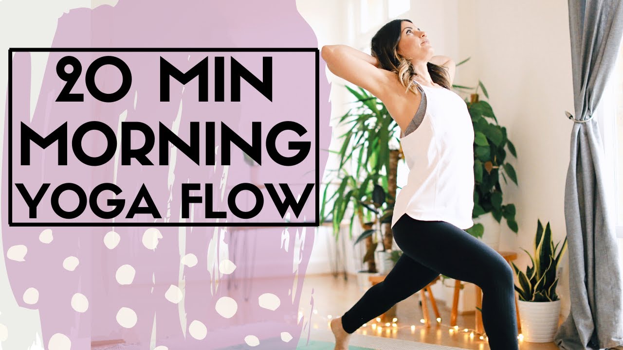 20 MIN MORNING YOGA FLOW | YOGA EVERYDAY | HMFYOGA