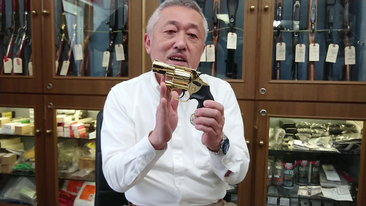 ※取扱停止（詳しくは概要欄）日本警察　訓練用　模擬拳銃　さくら型　スミス&ウェッソン（S&W M36）　M360型 M36 チーフスペシャル型 モデルガン動画　20190303