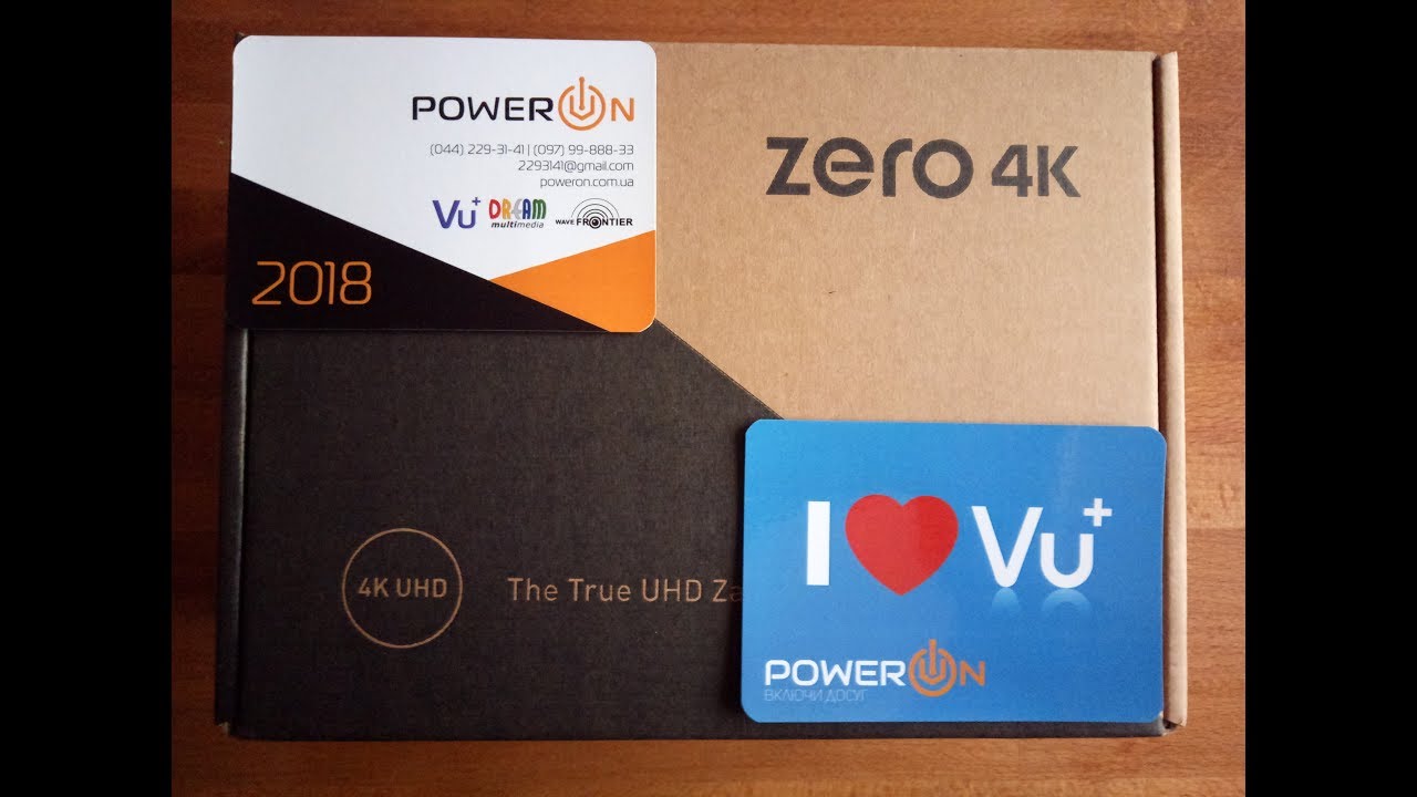 Vu+ Zero 4K UHD DVB S2X РАСПАКОВКА