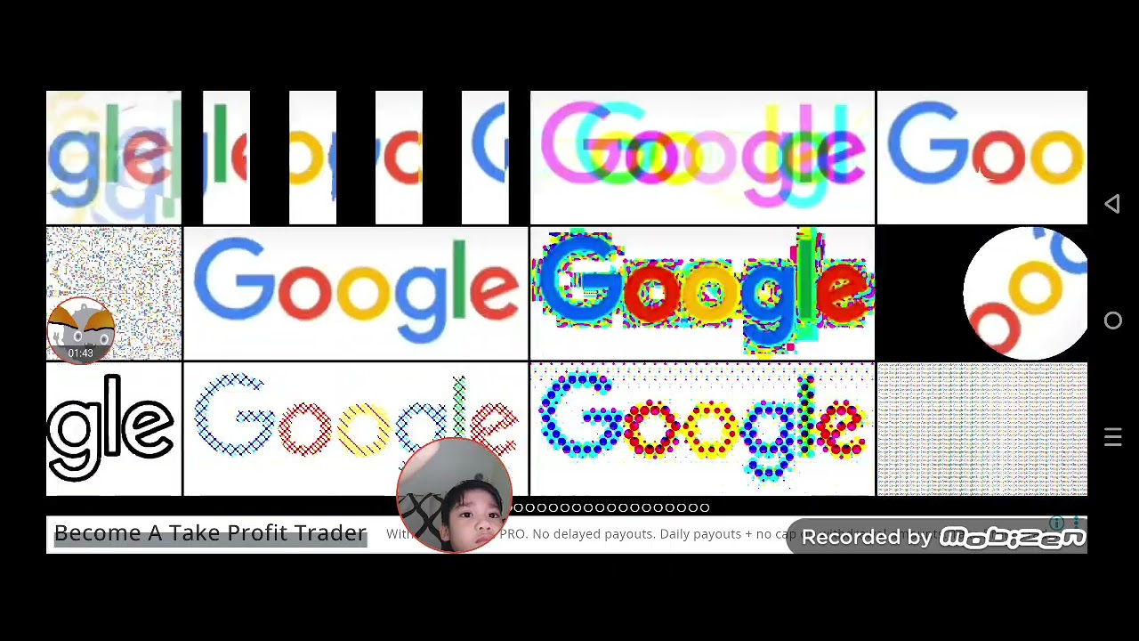 How to make google logo effect s on megaphoto