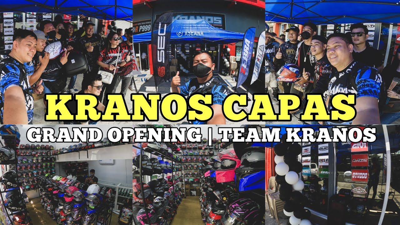 Kranos Capas - Grand Opening with Team Kranos | Exploring Tarlac