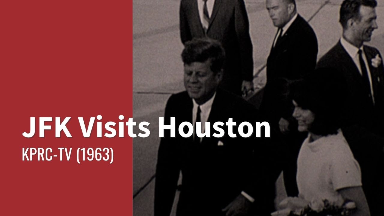 JFK Visits Houston (1963)