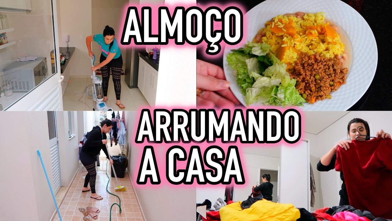 PREPARANDO O ALMOÇO | ARRUMANDO A CASA | RECOLHENDO ROUPA DO VARAL