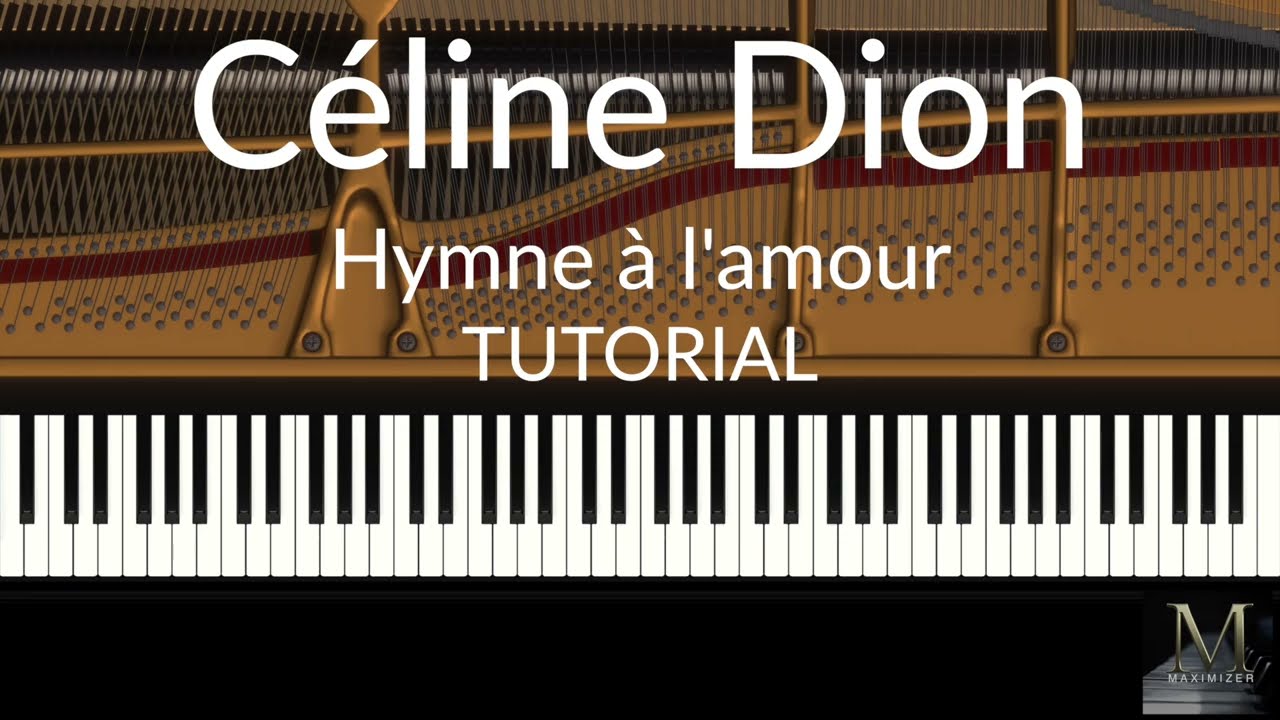 Céline Dion - Hymne à l'amour \\  Tutorial \\  Visualizer - Maximizer