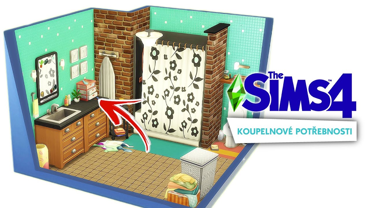 🧼 V&yacute;bava The Sims 4 KOUPELNOV&Eacute; POTŘEBNOSTI 🚿 | V&aacute;žně j&iacute; potřebujete? (recenze)