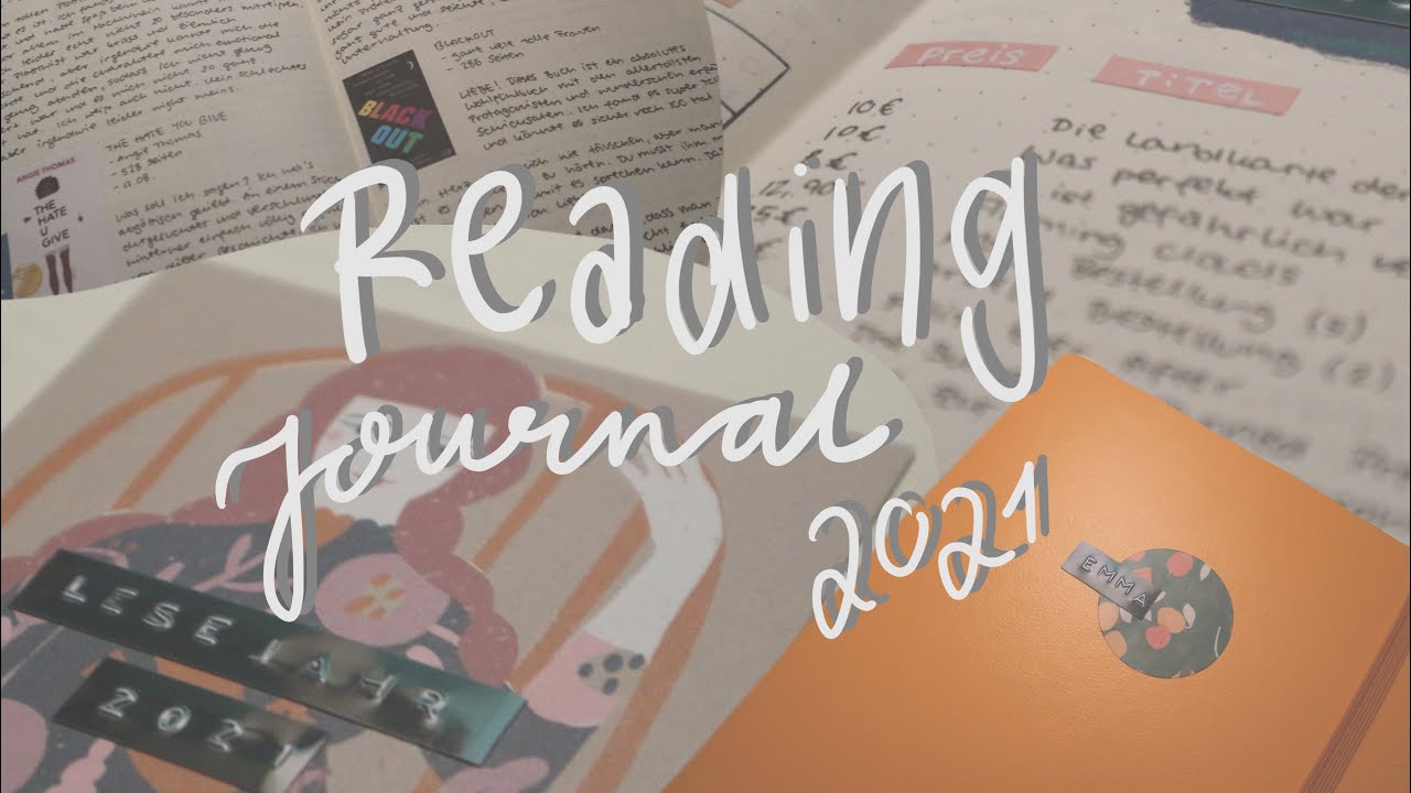 Reading Journal 2021 | Flip Through // deutsch