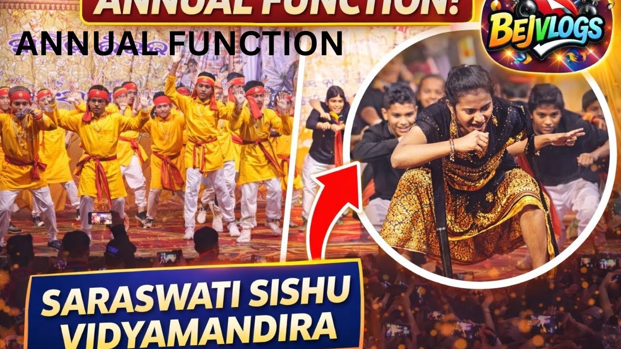 “Amazing Dance Performance | Saraswati Sishu Vidyamandira Annual Function”  @Bejvlogs  “ସରସ୍ୱତୀ ଶିଶୁ